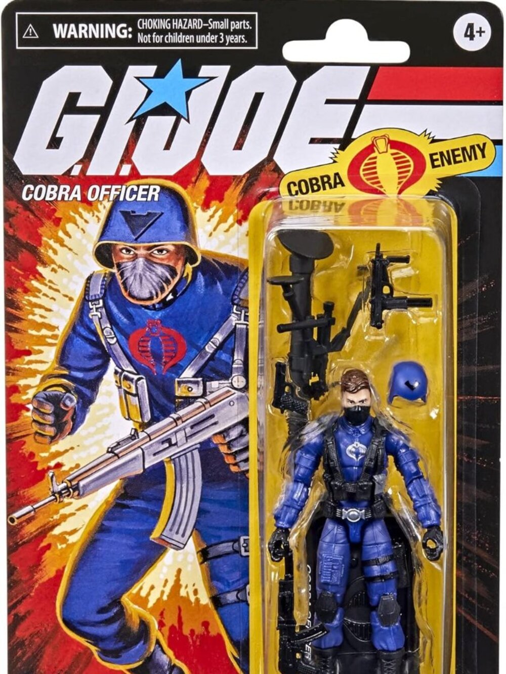 G.I. Joe Retro Collection Cobra Officer Walmart Exclusive 3.75" Figure